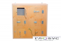 Тактильно-развивающая панель с шестью замочками и задвижками - «globural.ru» - Ессентуки