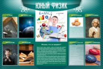 Стенд "Юный физик" (вариант 2) - «globural.ru» - Ессентуки