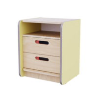Тумба к письменному столу воспитателя из коллекции «НЕГА» (цвет желтый) - «globural.ru» - Ессентуки