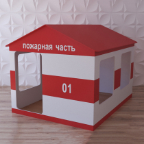 Детский игровой домик «Пожарная служба» - «globural.ru» - Ессентуки