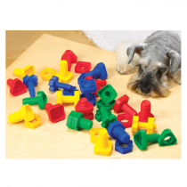 Игра на сенсомоторное развитие "Гайки и болтики" - «globural.ru» - Ессентуки