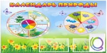 Стенд "Календарь природы" (вариант 2) - «globural.ru» - Ессентуки
