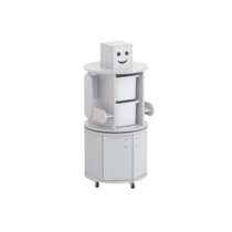 Тумба поворотная Робот-Робик (серый/белый) - «globural.ru» - Ессентуки