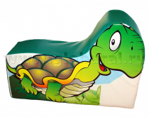 Напольная игрушка "Черепашка" с шелкографией (ВИК) - «globural.ru» - Ессентуки