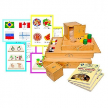 Игровой набор "Дары Фребеля" с методическим пособием - «globural.ru» - Ессентуки