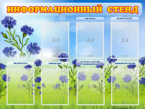 Стенд информационный с 7 карманами - «globural.ru» - Ессентуки