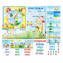 Стенд "Погода" с карманами для вставок - «globural.ru» - Ессентуки