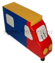 Напольная мягкая игрушка "Грузовик" каталка - «globural.ru» - Ессентуки