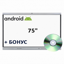 Интерактивная панель 75" (Android) - «globural.ru» - Ессентуки