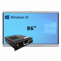 Интерактивная панель 86" (встроенный ПК Win10, Intel i5) - «globural.ru» - Ессентуки