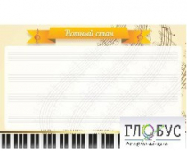 Стенд "Нотный стан" - «globural.ru» - Ессентуки