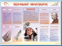 Стенд-уголок "Юный физик" - «globural.ru» - Ессентуки