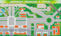 Доска магнитно-маркерная панорамная "Дорожное движение в городе" - «globural.ru» - Ессентуки