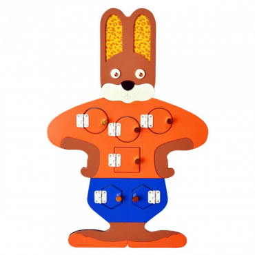 Бизиборд «Зайчик- Побегайчик» - «globural.ru» - Ессентуки