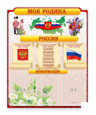 Стенд "Наша родина Россия" - «globural.ru» - Ессентуки