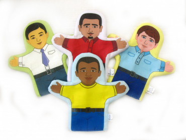 Набор кукол - рукавичек "Расы" - «globural.ru» - Ессентуки