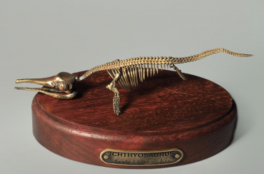 Модель скелета ихтиозавра Ichthyosaurus - «globural.ru» - Ессентуки