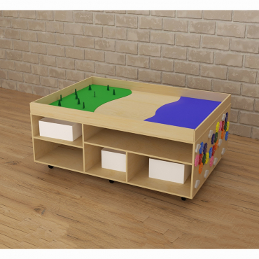 STEAM Многофункциональный стол Море суша и лес - «globural.ru» - Ессентуки