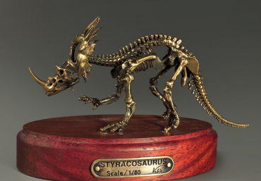 Модель скелета динозавра Styracosaurus - «globural.ru» - Ессентуки