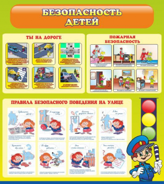 Стенд "Безопасность детей" (вариант 1) - «globural.ru» - Ессентуки