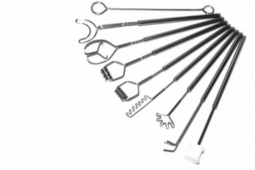 Комплект массажных логопедических зондов на толстых гладких ручках (Крупенчук О. И., Воробьева Т. А.) 9 штук - «globural.ru» - Ессентуки