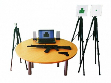 Лазерный стрелковый тренажерный комплекс "Рубеж-2" (массогабаритные макеты оружия АК и ПМ) - «globural.ru» - Ессентуки