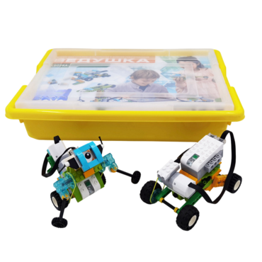 Набор для занятий робототехникой Ведушка с пластиковым боксом для хранения деталей - «globural.ru» - Ессентуки
