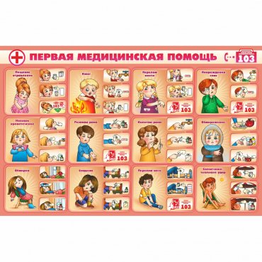 Стенд "Первая помощь" - «globural.ru» - Ессентуки