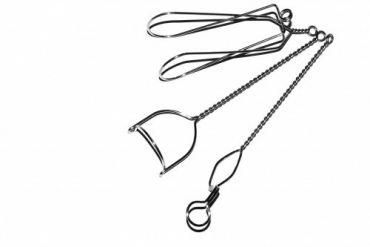 Комплект массажных логопедических зондов на витых ручках с колечком (по Новиковой Е.В.).  - «globural.ru» - Ессентуки