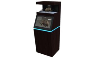 Голографическая 3D пирамида с сенсорным монитором "Классик" - «globural.ru» - Ессентуки