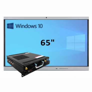 Интерактивная панель 65" (встроенный ПК Win10, Intel i5) - «globural.ru» - Ессентуки