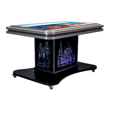 Интерактивный мультимедийный сенсорный стол «Laser museum» 55" - «globural.ru» - Ессентуки