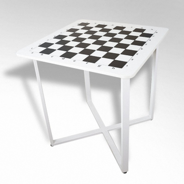 Стол шахматный "Турнир ТР" на металлокаркасе - «globural.ru» - Ессентуки